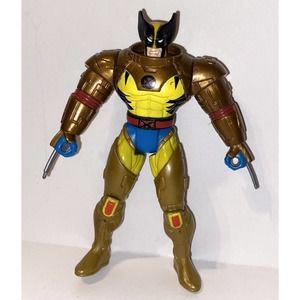 Marvel Universe Wolverine In Space Armor Action Figure Toy 4.75" 1995 VTG